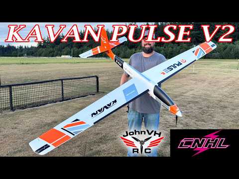 MAIDEN FLIGHT! CNHL KAVAN Pulse 2200 V2 RC Sport Glider Plane @ChinaHobbyLine ​