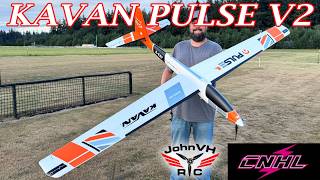 MAIDEN FLIGHT! CNHL KAVAN Pulse 2200 V2 RC Sport Glider Plane  @ChinaHobbyLine ​