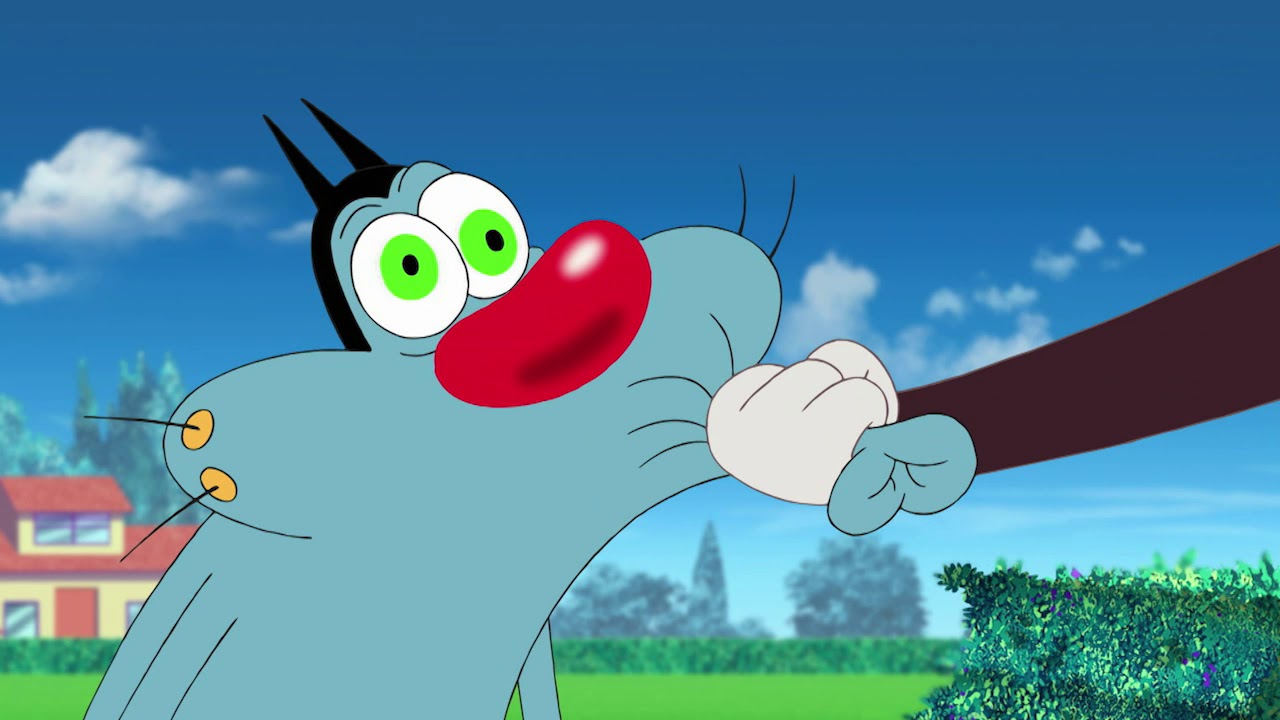  Oggy and the Cockroaches   Oggy and the Magic Smile S04E48  Hindi Cartoons for Kids