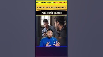 gaming app kaise banaye | real cash games #games #shorts