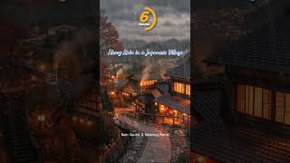 POV: You found the coziest rainy village in Japan 🌧️🏮 #shorts #relax