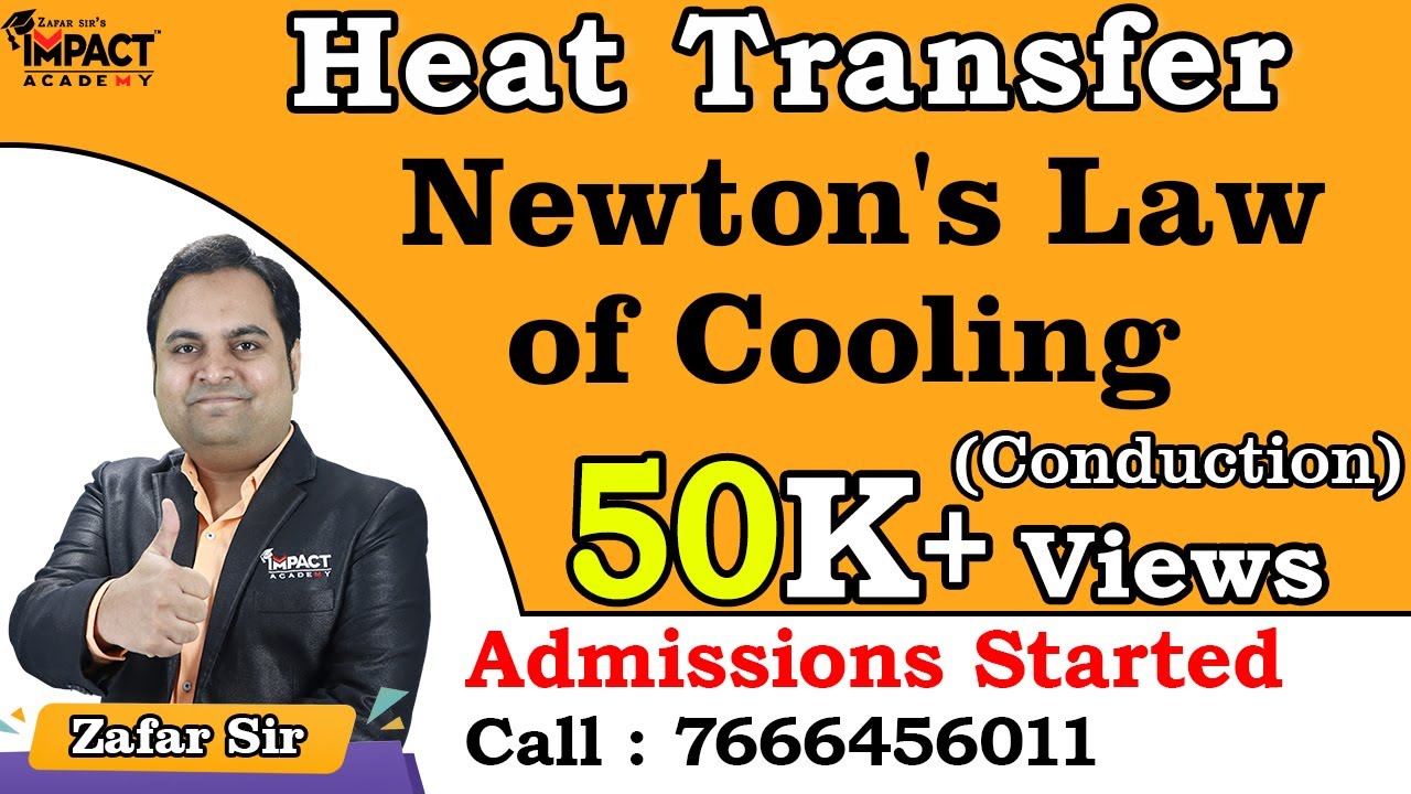 Newton's Law of Cooling | Conduction | Heat Transfer | 