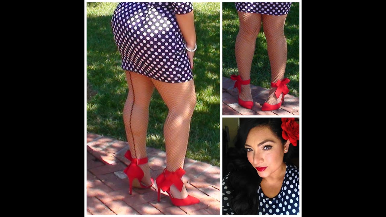 SEXY MODERN PLUS SIZE PINUP