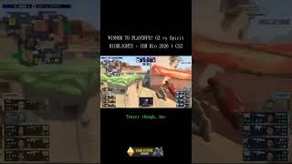 Spirit's IEM Rio story isn't over yet 📖 G2 was just a chapter.