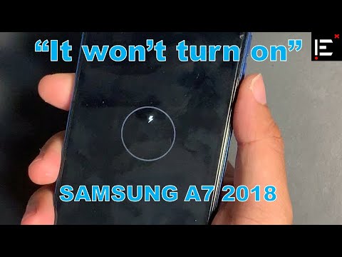 Samsung A7 เปิดไม่ติด | Samsung A7 2018 won&rsquo;t turn on