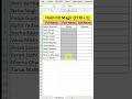 Excel Smart Trick You Must Know ⚡ Flash Fill Magic in Excel