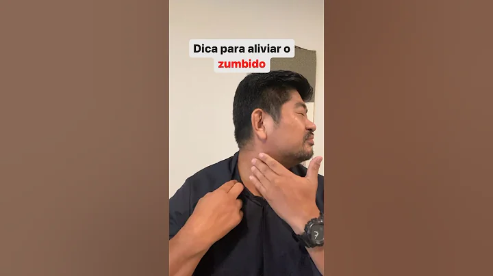 Automassagem do Shiatsu Método Shira para aliviar o zumbido.
