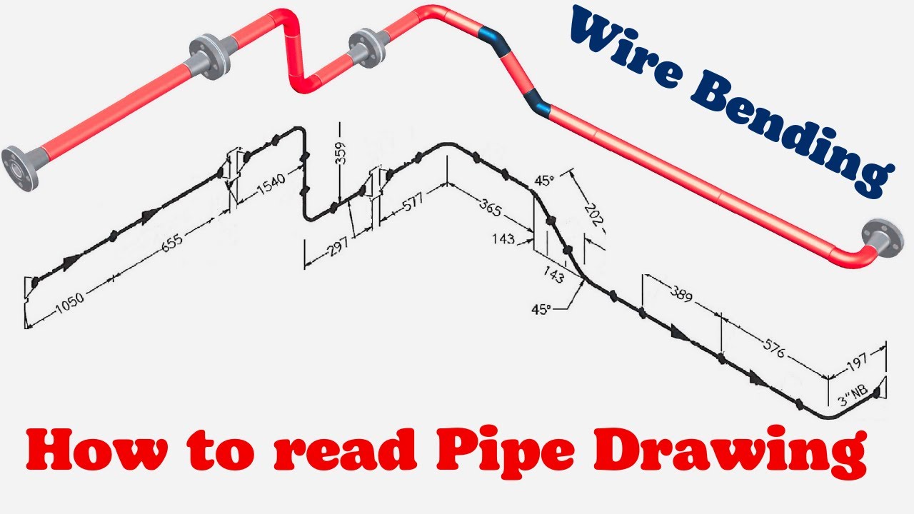 Piping Tutorial. Piping Isometric drawing. - YouTube