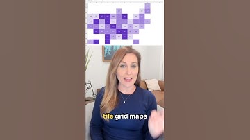 Make Tile Grid Maps in Excel [HBDXL] #dataviz #excel #maps