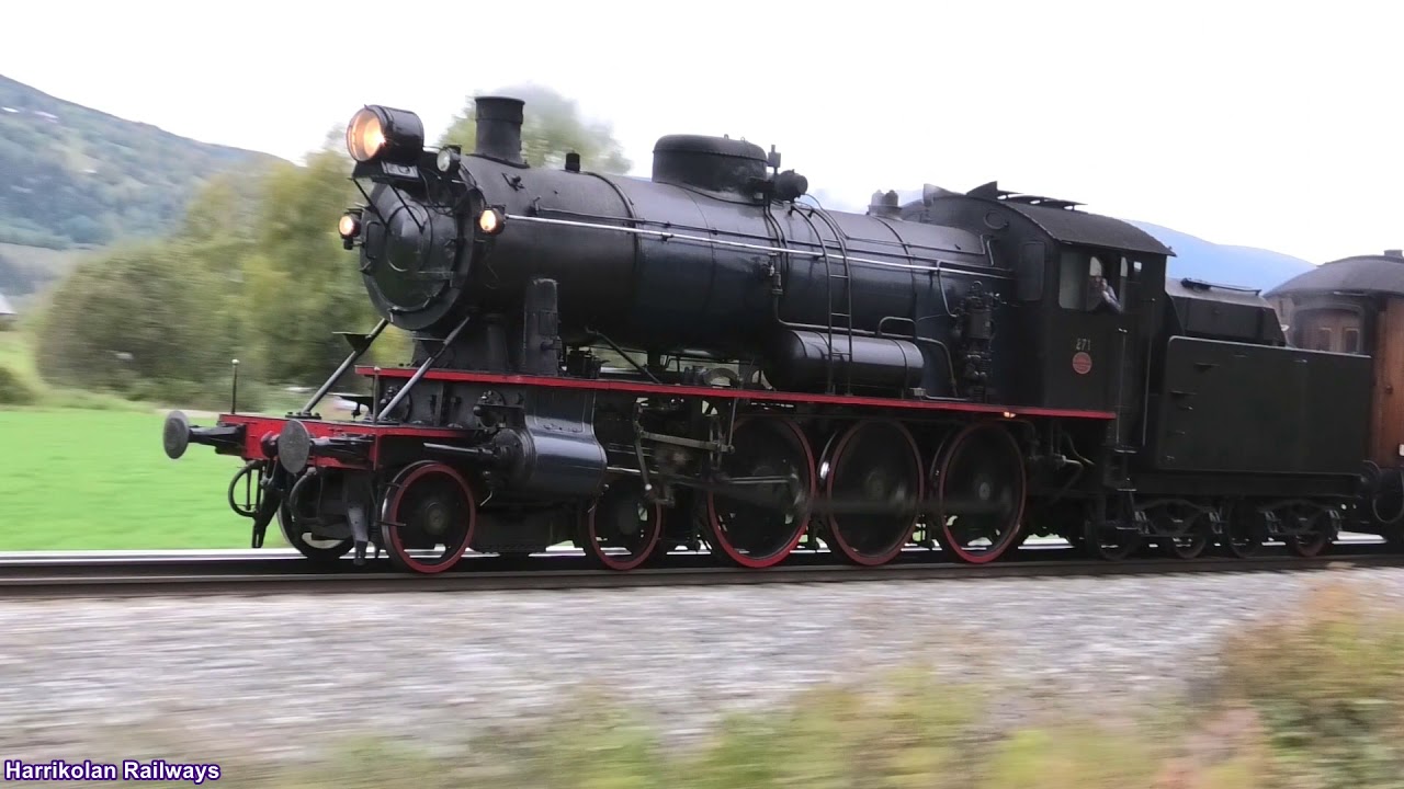 Dovrebanen 100 years -2.  Mainline steam in Norway.