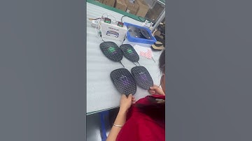This is a charging test for the glow mask #factory #flash #machine