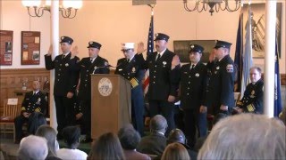 Fire Promotion Ceremony 4-28-2016