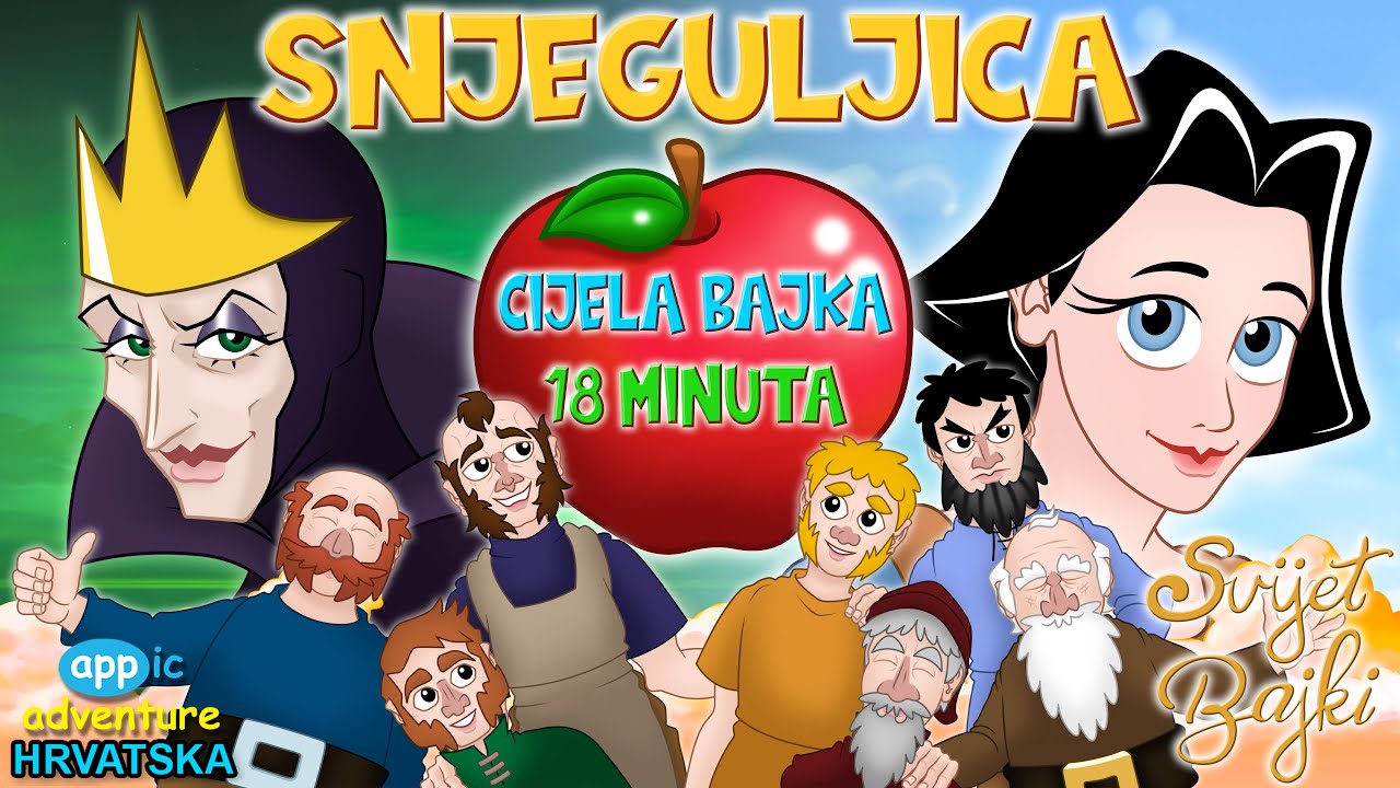 Bajke - Snjeguljica i sedam patuljaka | Bajke na hrvatskom
