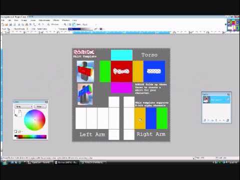 Roblox: How to make a transparent Shirt (Paint.net) - YouTube