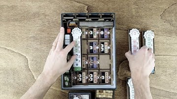 Reboxing Carnegie Board Game Insert Organizer - The Dicetroyers