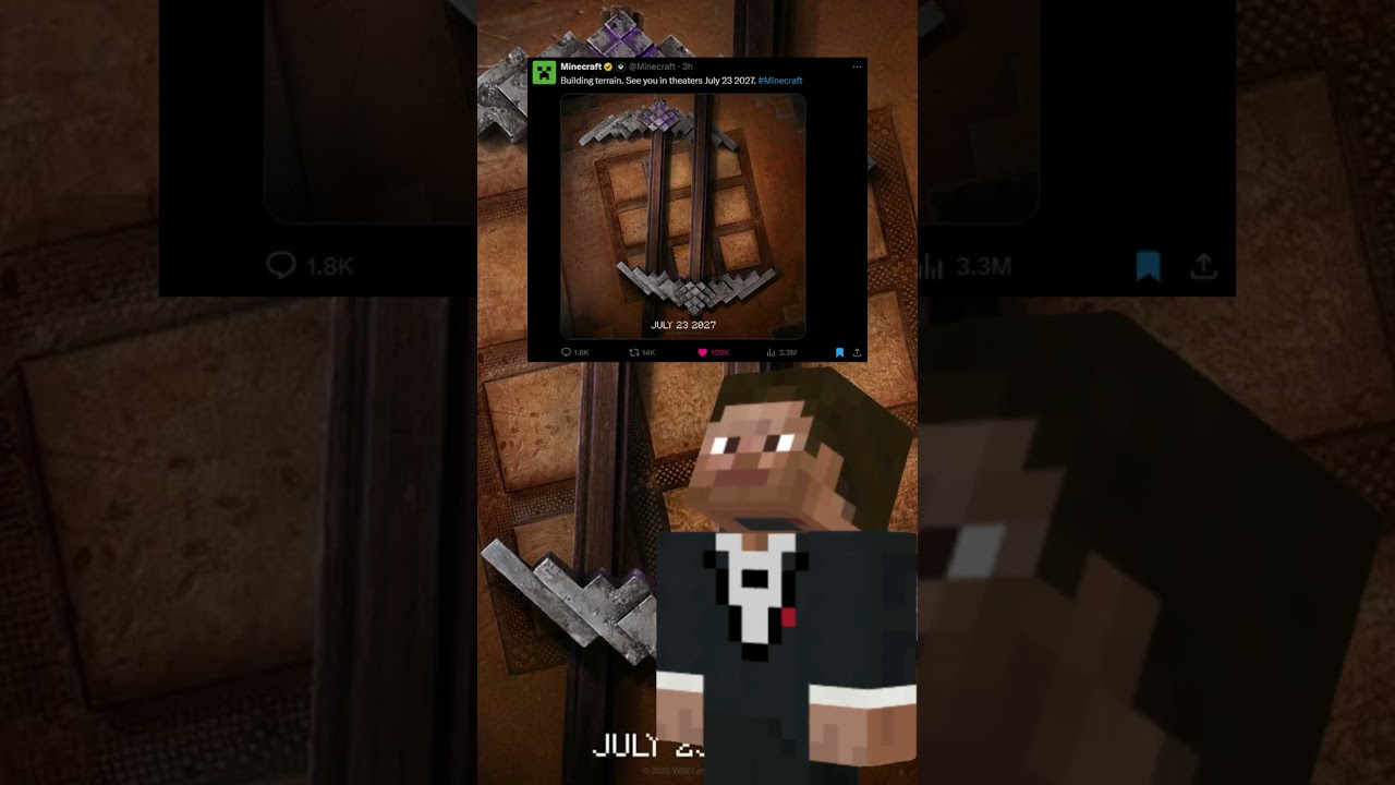 ОБЪЯВЛЕНА ДАТА ВЫХОДА ПРОДОЛЖЕНИЯ ФИЛЬМА «МАЙНКРАФТ»?!?! 