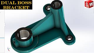 Celebrity SolidWorks Mechanical Mounting Bracket | Advanced 3D Modeling (#10) Net Worth