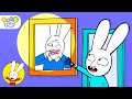 Happy fathers day daddy  simon super rabbit season 3  cartoons for kids  tiny pop