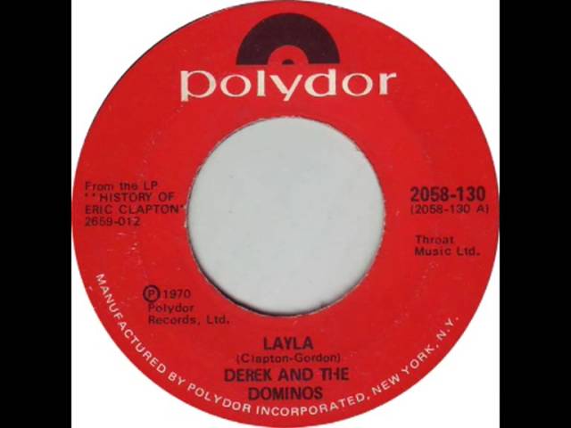 Derek & The Dominos - Layla (1972 U.S. EXPORT EDIT) - YouTube