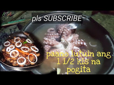 Paano Lutuin ng Malambot ang 1 1/2 kls na Octopus