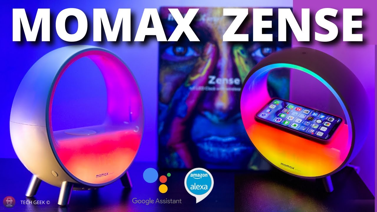 MOMAX ZENSE | World's 1st Soul Therapist Ambiance Lamp | Smart