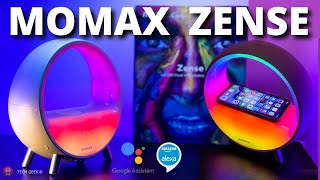 MOMAX ZENSE | World's 1st Soul Therapist Ambiance Lamp | Smart Clock| Detailed Review & Unboxing. screenshot 2
