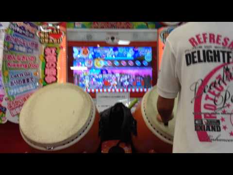 太鼓の達人　キミドリver  ドキドキ胸キュンお祭りタイム　連打大阪一