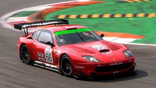 Ferrari 550 GTS Prodrive (GT1) Pure V12 sound
