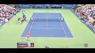 Hd Azarenka Vs. Hantuchova Quarterfinals Us Open 13