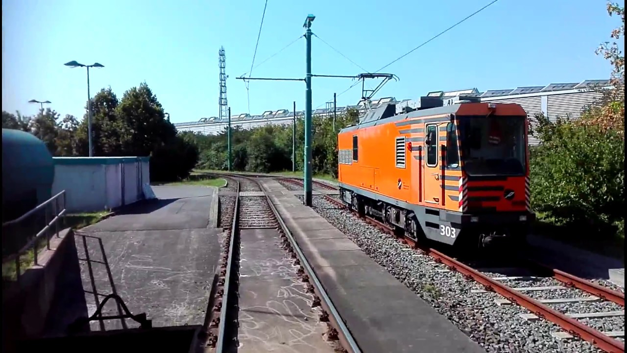 Durchfahrt Tram-Betriebshof ViP Potsdam