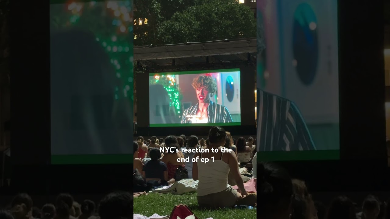 Nothing like watching with an audience 