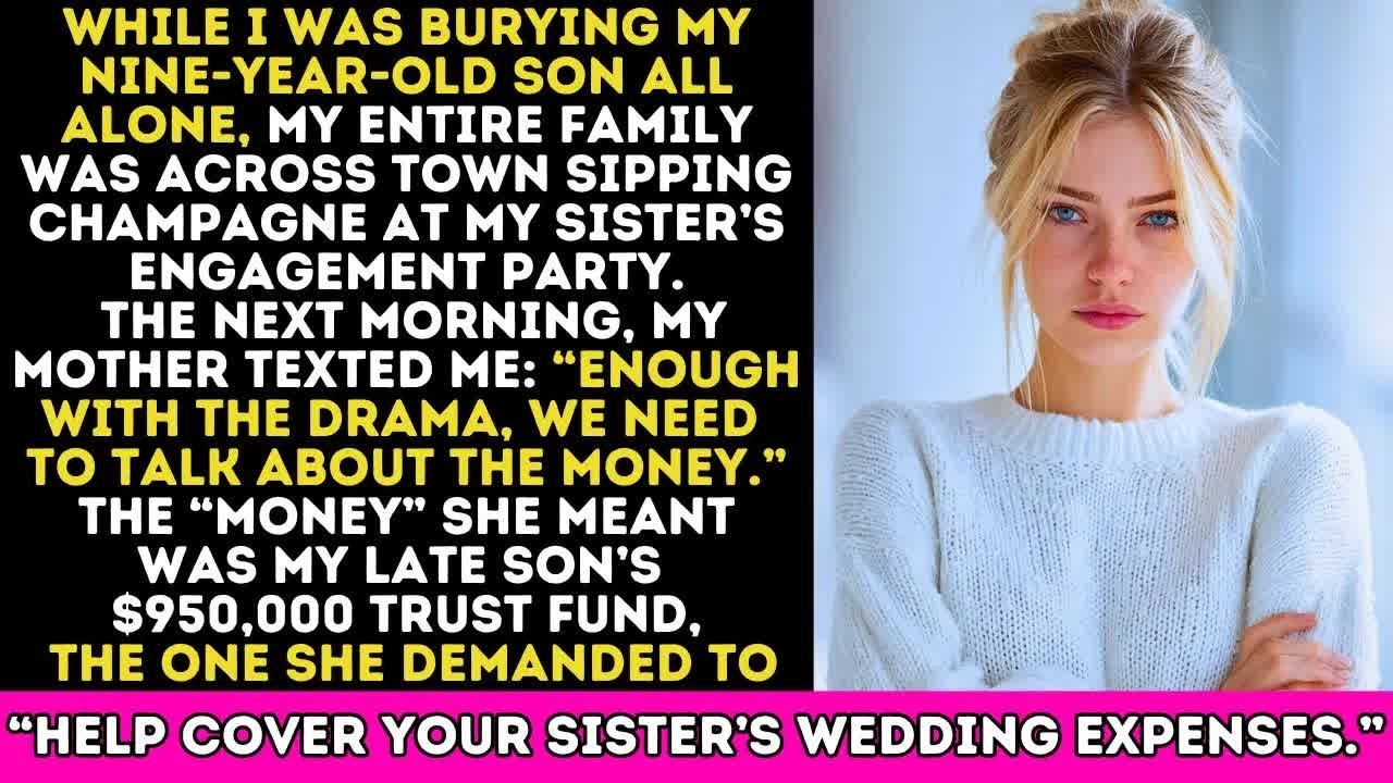 My Family Ignored My Son's Funeral—Then Called Demanding His Trust for Sister's Wedding