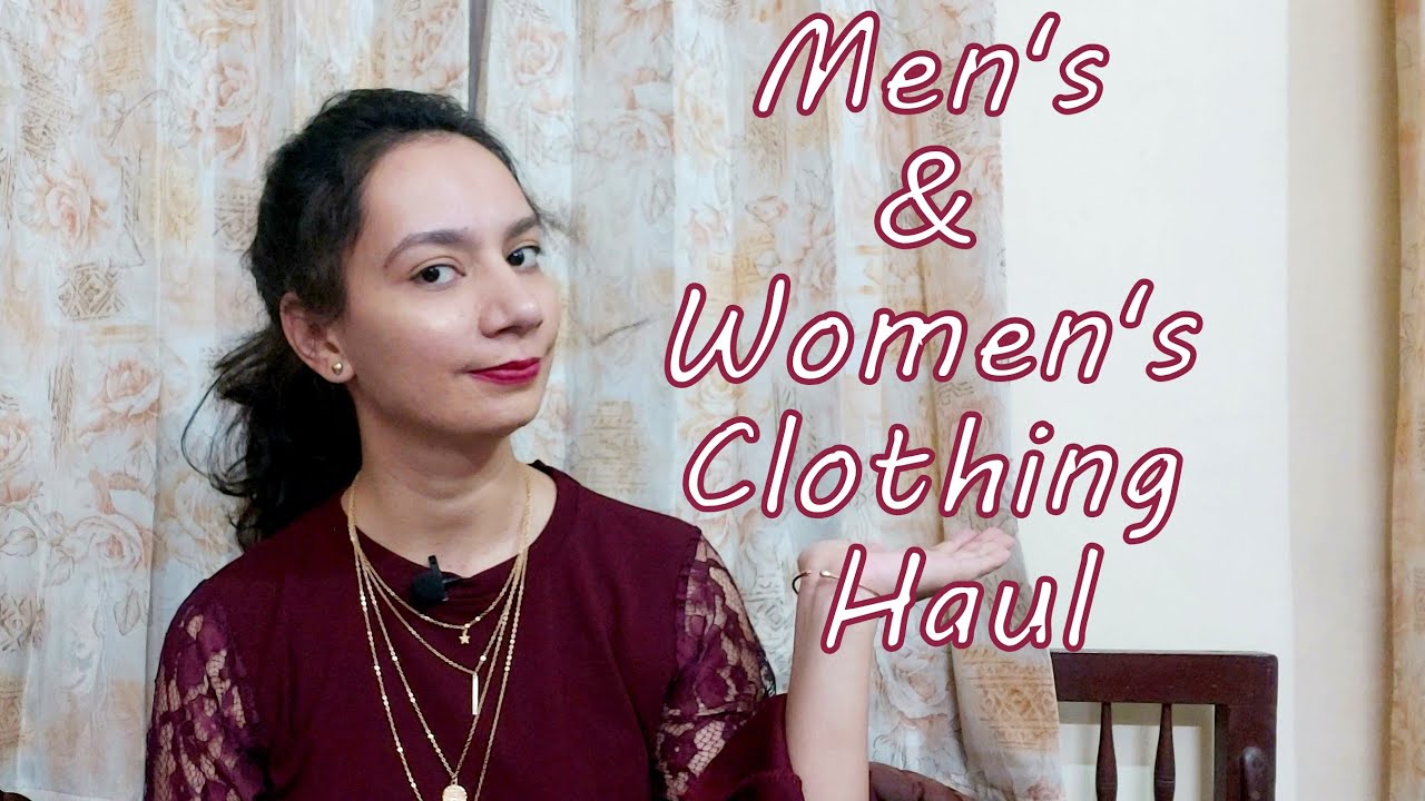 Men's & Women's Clothing Haul FASHION Haul trending fashion Glad