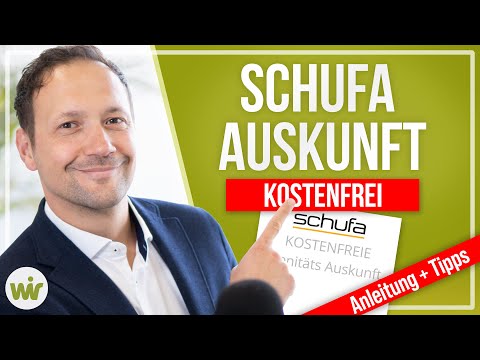 SCHUFA Auskunft kostenlos beantragen + Tipps (2022) #baufinanzierung