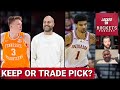 Should houston rockets keep or trade 2024 nba draft pick targets dalton knecht kelel ware  more