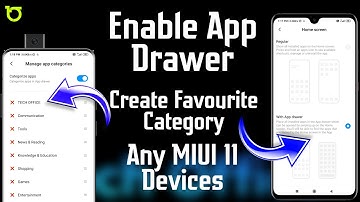 How to Enable App Drawer & Dark Mode in Any Xiaomi Redmi Devices 🔥🔥| Better than Poco Launcher??