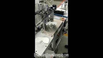 Rotary KN95 Mask Earloop Welding Machine