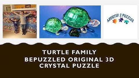3d crystal puzzle dog and puppy instructions
