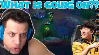 Tyler1 Can't Believe The LEVEL Of The LCS In His First COSTREAM...