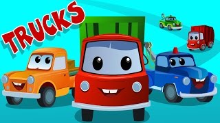 Zeek And Friends | Trucks Every Where | Car Song And Rhymes