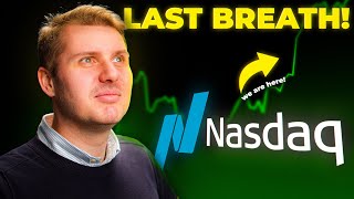we will see one last move before it's all over!