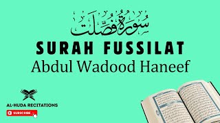 Al-Quran | Surah 41 | Fussilat - سُورَۃ فُصِّلَت | Abdul Wadood Haneef
