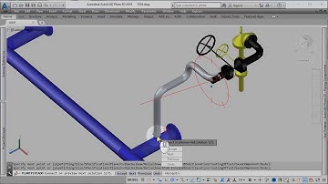 Find the best way to Pipe and Fitting with auto routing