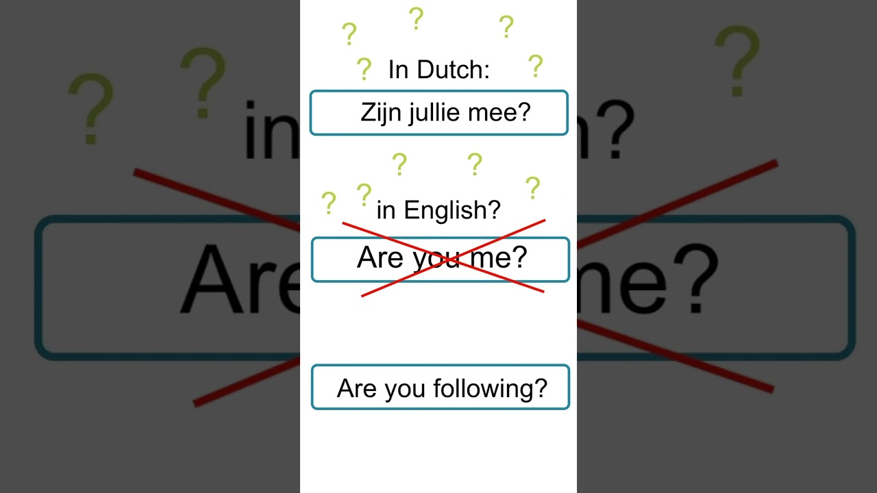 Funny Dutch (B1) are you with  #dutchlanguage #learndutch