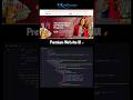 Premium Online Course Website UI ⚡ #shorts