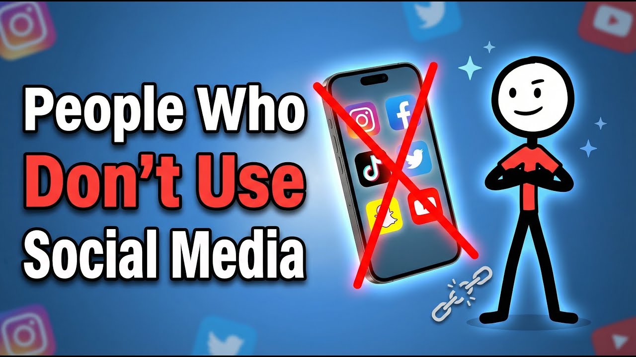 Psychology of People Who Don't Use Social Media - YouTube