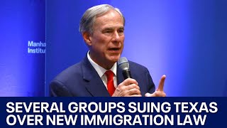 Texas immigration law: Groups sue to stop law from taking effect | FOX 7 Austin