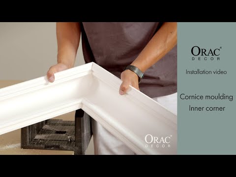 How To Install The Inner Corner of Cornice Mouldings - Orac Decor® Installation