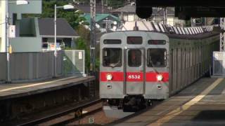 東急電鉄 8500系@田奈 【8632F】