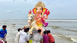 Chennai Ganesh Nimajjanam 2025 | Vinayagar Oorvalam 2025 | Pattinapakkam | Ganpati Visarjan 2025